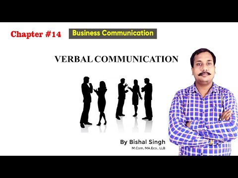 Verbal Communication - Business Communication - Bishal Singh