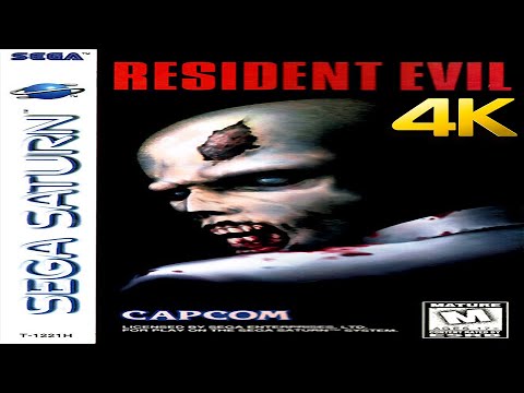 RESIDENT EVIL 1 (SEGA SATURN) JILL VALENTINE – COMPLETE WALKTHROUGH【4K UHD】NO DAMAGE