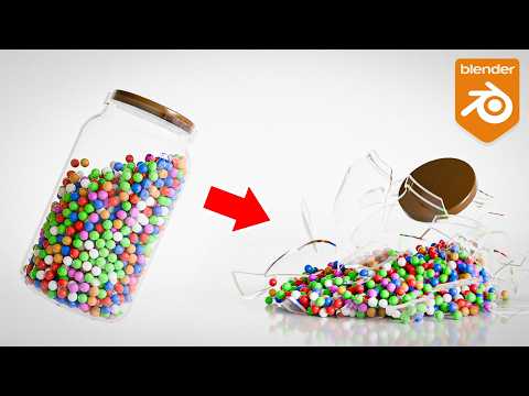 How to Destroy a Glass Jar in Blender
