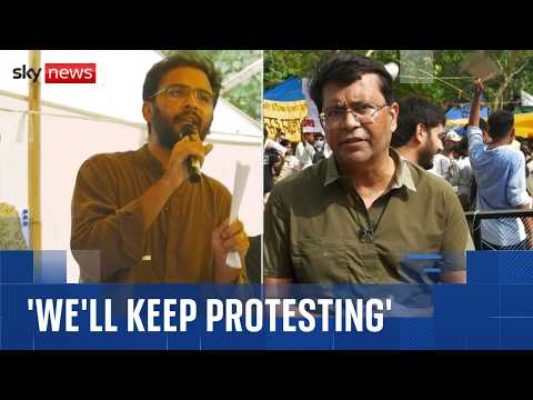'We'll keep protesting': India's 'Cockroach' protesters dig in