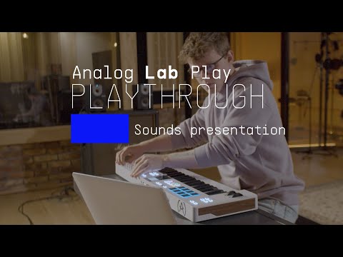 Playthrough | Analog Lab Play | ARTURIA