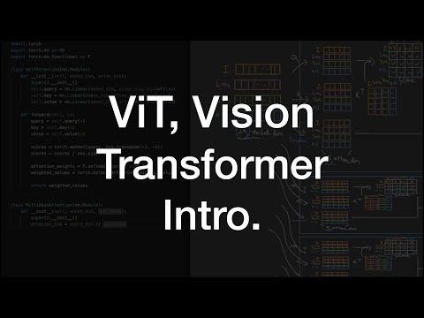 ViT, 비전 트랜스포머 intro