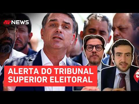 TSE alerta Lula e Flávio sobre aumento de ações judiciais nas campanhas; Mehero e Nassa comentam