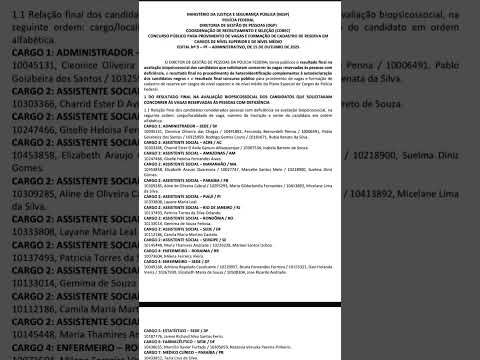 #PF ADM É HOMOLOGADO#