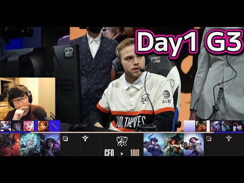 CFO vs 100T | Day1 G3 | 世界大会2022 Group Stage 日本語実況解説