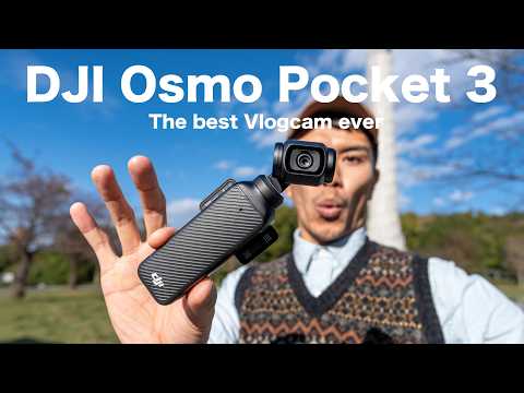 史上最高のVlogカメラ！ DJI Osmo Pocket 3