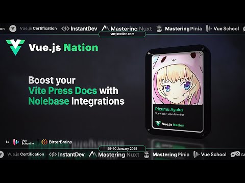 Vue.js Nation: Boost Your VitePress Docs with Nólëbase Integrations ~ Rizumu Ayaka