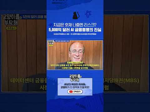 5,000억 <strong>달러</strong> <strong>AI</strong> 금융동맹의 진실 #교양이를부탁해 #반도체 #금리 #코스피 #엔비디아