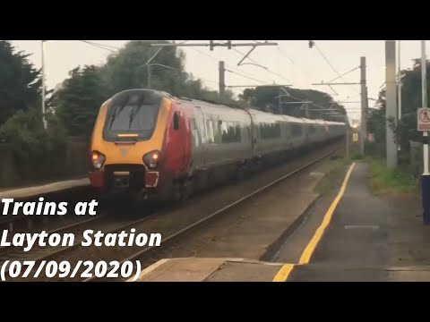 *Avanti 221s* Trains at Layton Station (07/09/2020)