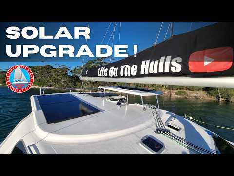 MAJOR SOLAR UPGRADE FOR SYNERGY - Complete Catamaran Build Ep428