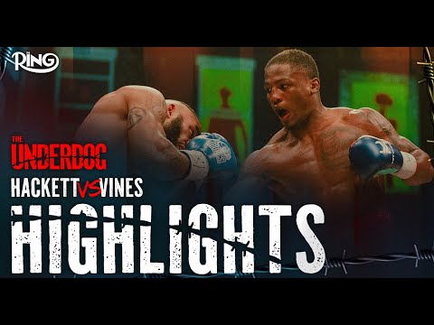 Jalil Hackett STOPS Elijah Vines With EASE | THE UNDERDOG FIGHT | HIGHLIGHTS
