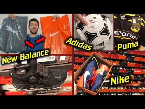 WHAT DID I BUY? - Hunting For Soccer Deals at Nike, Adidas, Puma and New Balance Outlets! - UCUU3lMXc6iDrQw4eZen8COQ