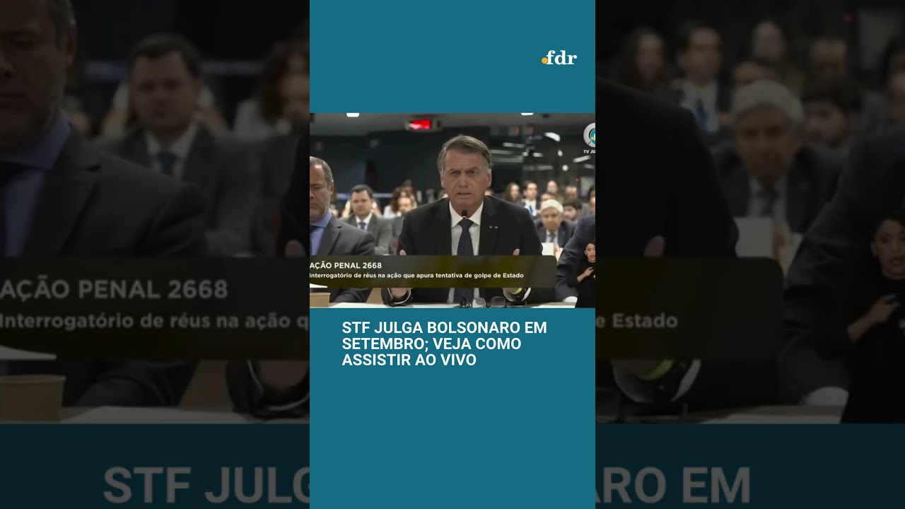 STF JULGA BOLSONARO EM SETEMBRO