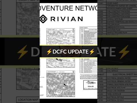 Rivian UPDATE ⚡👀 -- New Adventure Network Fast Chargers in Ohio