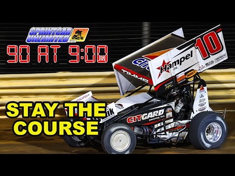 SprintCarUnlimited 90 at 9 for Monday, September 8th: Ryan Timms should stay the course - dirt track racing video image