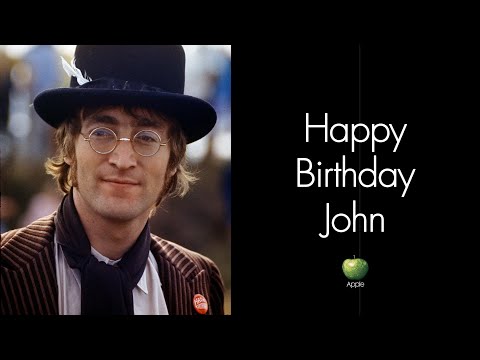 Happy Birthday John Beatles A Rama