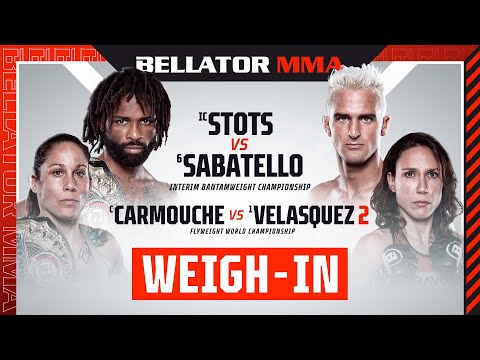 Weigh Ins | Bellator 289: Stots vs. Sabatello