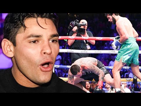 FIGHTERS REACT to Edgar Berlanga KNOCKED OUT by Sheeraz: Garcia, De La Hoya, Shields, Hopkins & MORE