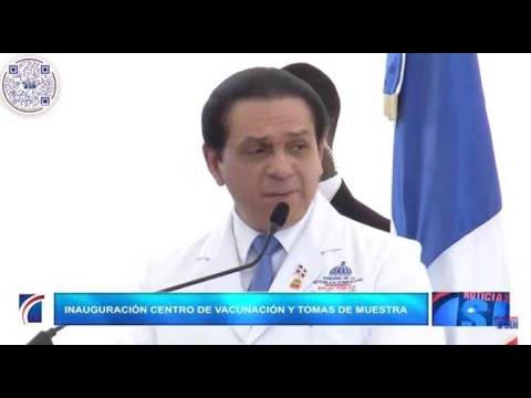 En Vivo Inauguración centro de vacunación y tomas de muestra