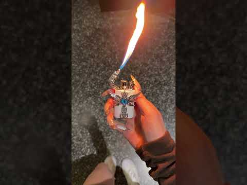 ✅ Product Link in Bio ( # 2600  ) - Angel Wings Vintage Double Flame Lighter