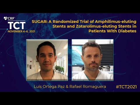 SUGAR trial: Amphilimus-eluting Stents and Zotarolimus-eluting Stents in Patients With Diabetes