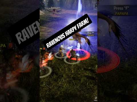 Rise Online, Ravenous Harpy Farm! Afk farma devam! #riseonline #riseonlineworld #riseonlinefarm
