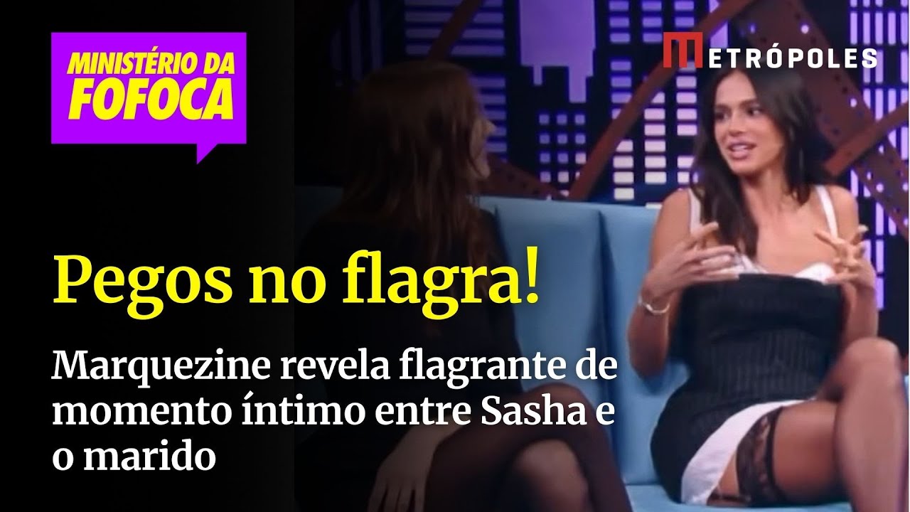 Marquezine revela flagrante de momento íntimo entre Sasha e o marido