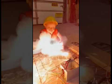 Baby Electrician #lol #funny #unbelievably #baby #babyshorts