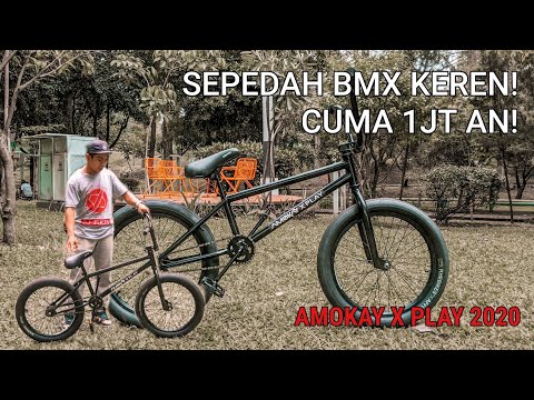 SEPEDAH BMX KEREN CUMA 1JTAN dari Djbikesbdg | Review amokay x play 2020