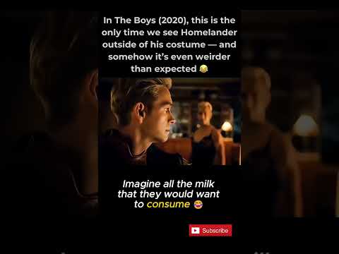 In The Boys (2020), this is the only time we see Homelander outside of his costume