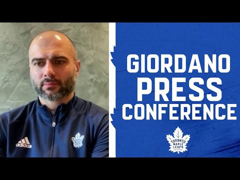 Mark Giordano Maple Leafs Playoff Practice | May 13, 2022