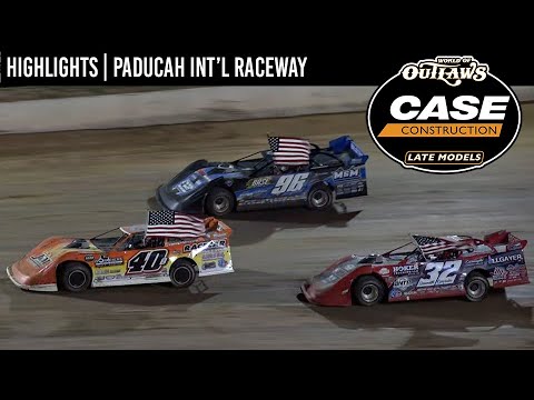 World of Outlaws CASE Late Models | Paducah International Raceway | June 3, 2023 | HIGHLIGHTS - dirt track racing video image