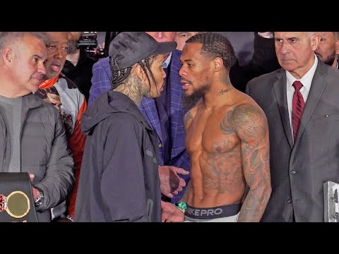 OUCH! Gervonta Davis REFUSES Lamont Roach HANDSHAKE • WEIGH IN & FACE OFF | PBC Boxing