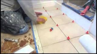 How to use ATR Tile Leveling Alignment System - YouTube