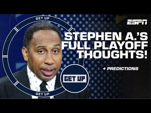 Stephen A. rocked BLUE & ORANGE all weekend long for his Knicks!  | Get Up video clip