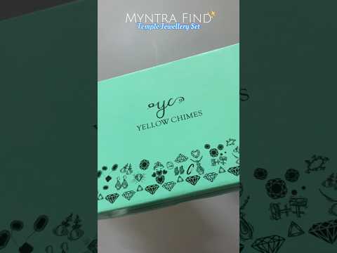 Myntra find jewellery set|| Link in my community post❤️#ytshorts #meeshofinds #templejewellery