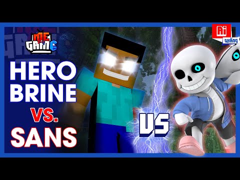Ai Thắng: HEROBRINE vs SANS - Minecraft vs Undertale | Giả Thuyết Game - meGAME