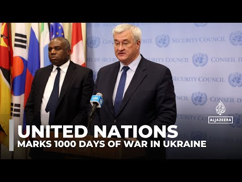 UN marks 1000 days of war in Ukraine, calls for continued support amid ongoing aggression