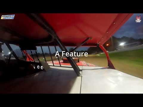 #11 Justin Yacko - Midwest Mod - 6-29-2024 Springfield Raceway - In Car Camera - dirt track racing video image