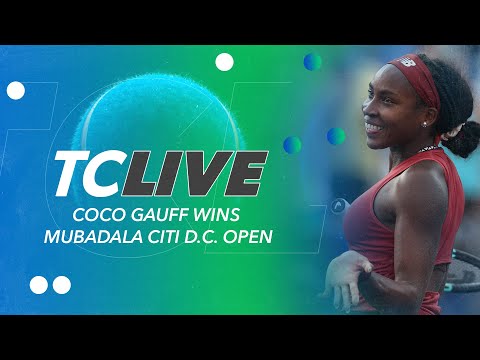 Reaction to Coco Gauff Winning Title in Washington | Tennis Channel Live