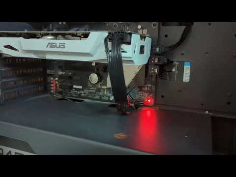 Gigabyte motherboard red light