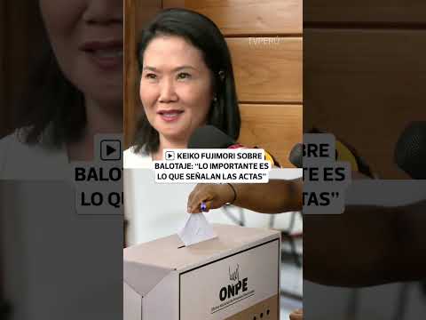Keiko Fujimori sobre Elecciones 2026: “Dato mata relato” | El Comercio