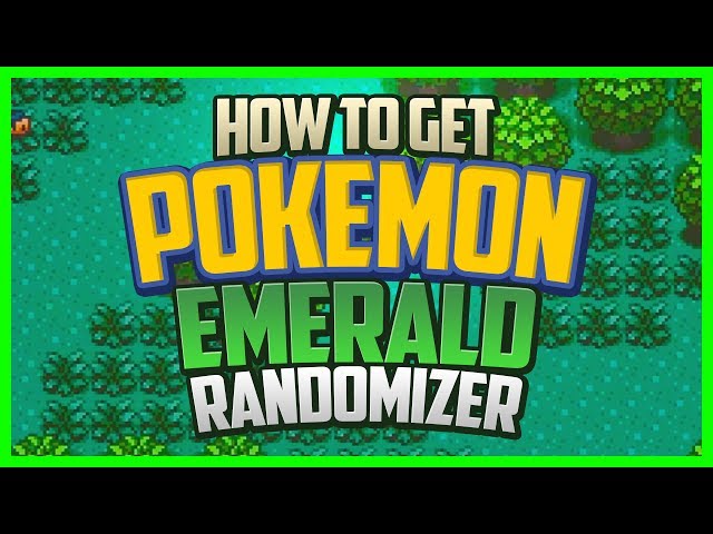 The Pokemon Emerald Randomizer (Guide)