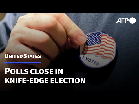 🔴LIVE: Polls close in tense, tight US election | AFP