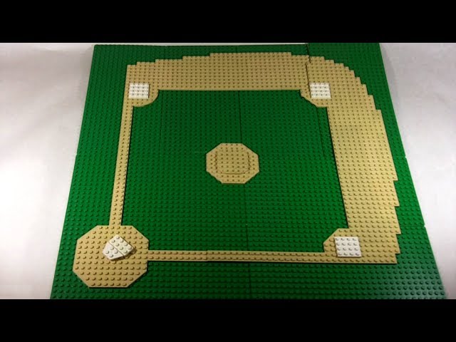 How to Build a Baseball Field with Legos