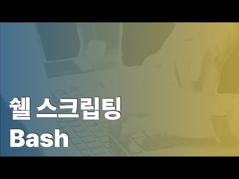 쉘 스크립팅 bash