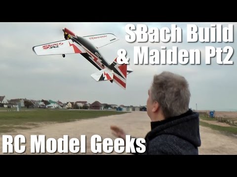 Hobbyking Sbach 342 1100mm Profile Build Part 2 & Maiden! - UC2UEQXXQRNIJJVBNAZnEjtw