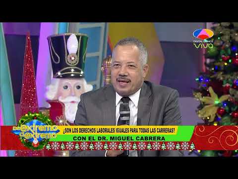 Dr. Miguel Cabrera ¿Son los derechos laborales iguales para todas las carreras?