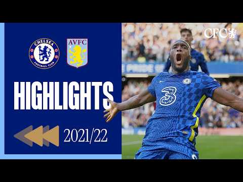 ⏪️ LUKAKU's first goals at the Bridge! | Chelsea 3-0 Aston Villa | HIGHLIGHTS REWIND 21/22