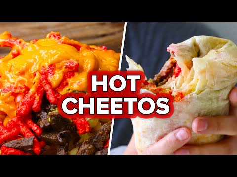 Restaurant Vs. Homemade: Flaming Hot Cheeto Burrito